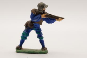 Landsknecht rifleman with French helmet